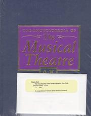 The encyclopedia of the musical theatre by Kurt Gänzl