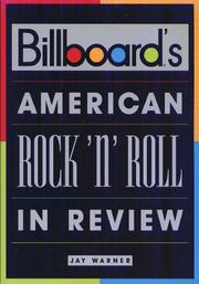 Cover of: Billboard's American rock 'n' roll in review by Jay Warner