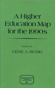 Cover of: A Higher Education Map For The 1990s: (American Council on Education Oryx Press Series on Higher Education)