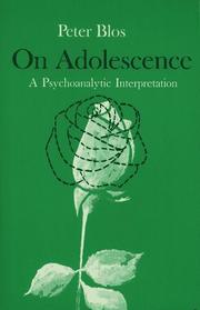 Cover of: On Adolescence