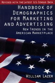 Cover of: Handbook of demographics for marketing & advertising: new trends in the American marketplace