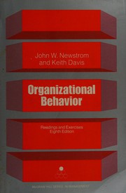 Cover of: Organizational behavior: readings and exercises