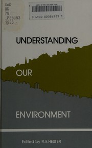 Cover of: Understanding our environment