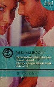 Cover of: Italian Doctor, Dream Proposal by Margaret McDonagh