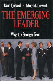 Cover of: The emerging leader by Dean Tjosvold