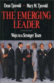 Cover of: The Emerging Leader by Mary Tjosvold