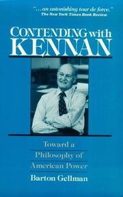 Cover of: Contending with Kennan