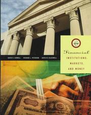 Cover of: Financial institutions, markets, and money by David S. Kidwell
