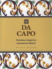 Cover of: Da Capo (Text/Tape Package)