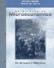Cover of Principles of Microeconomics (Study Guide) by N. Gregory Mankiw