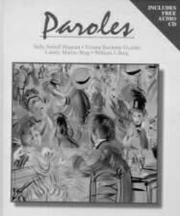 Cover of: Paroles by Sally Sieloff Magnan, Yvonne Rochette Ozzello, Laurey Martin-Berg, William J. Berg
