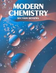 Cover of: Modern Chemistry | H. Clark Metcalfe
