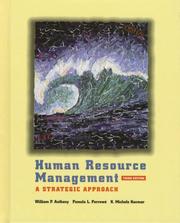 Cover of: Human resource management by William P. Anthony