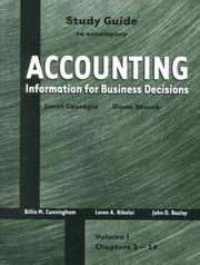 Cover of: Accounting by Billie M. Cunningham