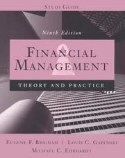 Cover of: Financial Management by Eugene F. Brigham, Louis C. Gapenski, Michael C. Ehrhardt
