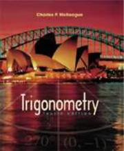 Cover of: Trigonometry by Charles P. McKeague