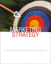 Cover of: Marketing strategy