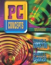 Cover of: PC concepts | Edward G. Martin