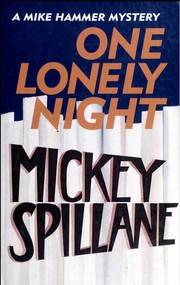 Cover of: One lonely night