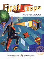 Cover of: First Steps by Teresa Adams, Stella Smith