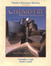 Cover of: Chemistry: Principles Of Reaction Student Solutions Manual