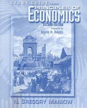 Cover of: Principles Of Economics Study Guide by David R. Hakes, N. Gregory Mankiw