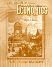 Cover of: Essentials Of Economics Study Guide