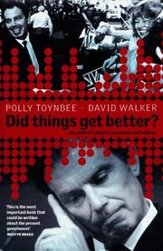 Cover of: Did things get better? by Polly Toynbee