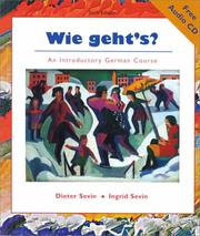 Cover of: Wie geht's? Text/Audio CD pkg.