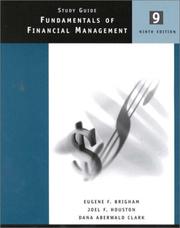 Cover of: Fundamentals Of Financial Management Study Guide | Eugene F. Brigham