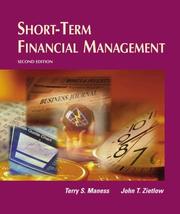 Cover of: Short-term financial management by Terry S. Maness