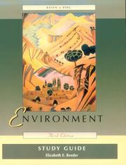 Cover of: Environment Study Guide