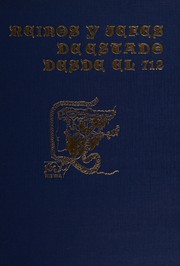 Cover of: Reinos y jefes de estado desde el 712 by Juan José Menezo