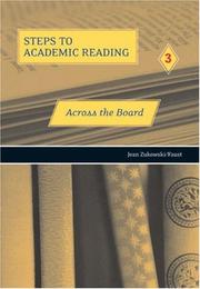Cover of: Across the board: building academic reading skills