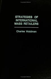 Cover of: Strategies of international mass retailers by Charles Waldman