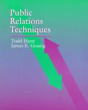 Cover of: Public relations techniques