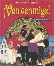 Cover of: Ven Conmigo! by Nancy A. Humbach, Oscar Ozete
