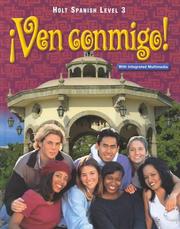 Cover of: Ven Conmigo by Nancy A. Humbach, Oscar Ozete