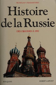 Cover of: Histoire de la Russie: des origines à 1992
