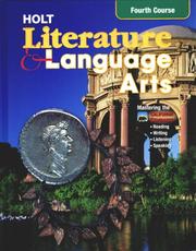 Cover of: Literature & Language Arts Fourth Course California Standards