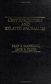 Cover of: Cryptorchidism and related anomalies by Fray F. Marshall