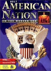 Cover of: American Nation in the Modern Era