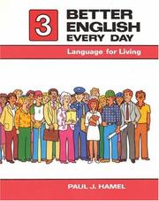 Cover of: Better English Every Day by Paul J. Hamel