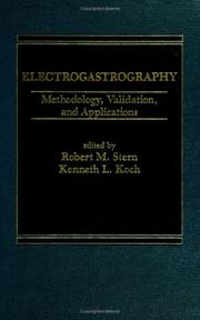 Cover of: Electrogastrography by Robert Morris Stern, Robert Morris Stern