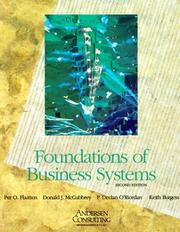 Cover of: Foundations of Business Systems