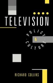 Cover of: Television: Policy and Culture