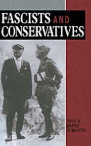 Cover of: FASCISTS & CONSERVATIVES PB by Blinkhorn
