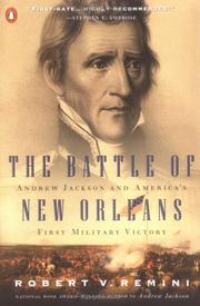 Cover of: The Battle of New Orleans: Andrew Jackson and America's First Military Victory