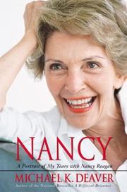 Cover of: Nancy: A Portrait of My Years with Nancy Reagan