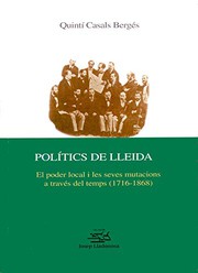 Polítics de Lleida by Quintí Casals Bergés